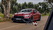 Конкурента «Панамеры» от Mercedes поймали в минимальном камуфляже